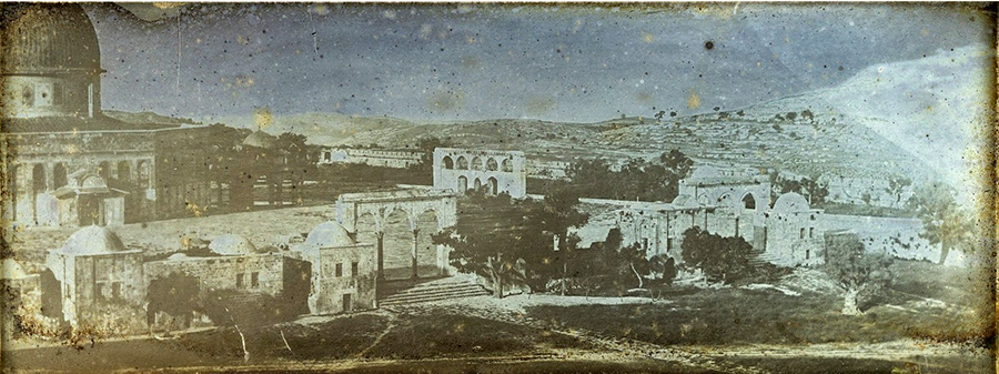 Girault-de-Prangey-daguerreotype-Jérusalem-Dôme-du-Rocher-c1842-w800