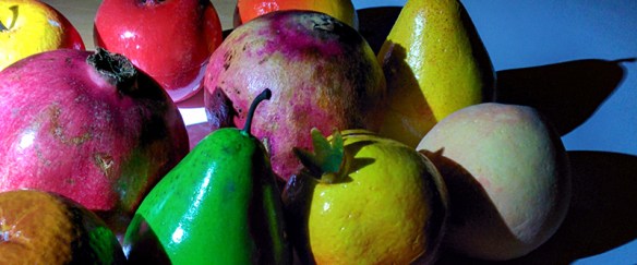 פלסטיק צבוע, קלקר צבוע ופרות אמיתיים