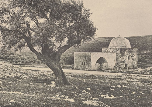 קבר רחל - כך בערך עד 1967