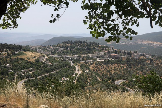 נוף בגליל; פרספקטיבה אווירית