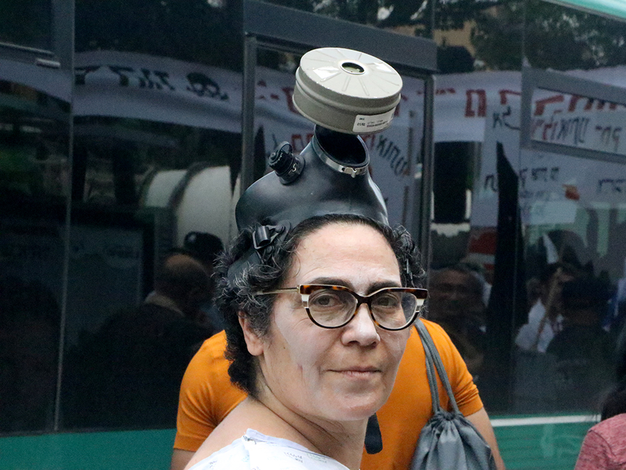 הפגנת שומרי הבית בחיפה 11.5.2018